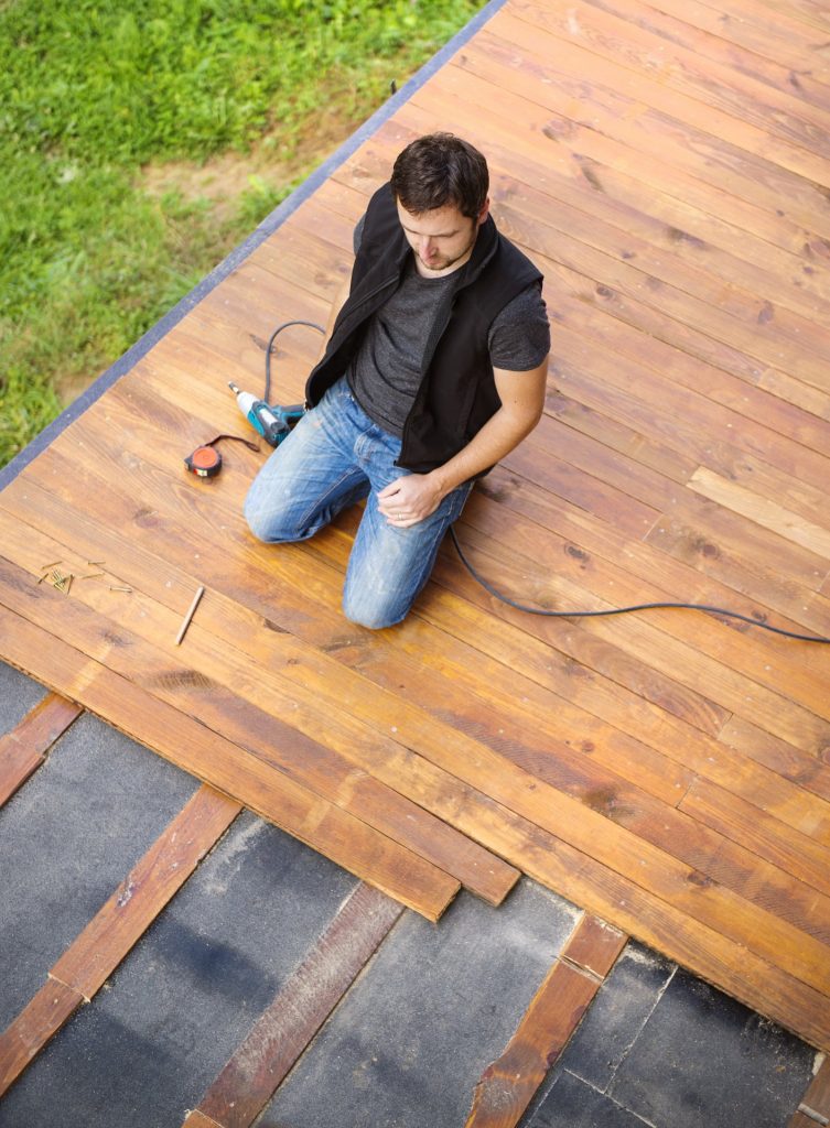Installation terrasse en bois